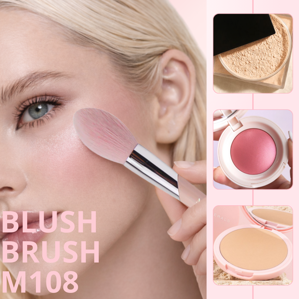 Cọ Trang Điểm Má Hồng Và Phủ Phấn Morphe Blush Brush M108